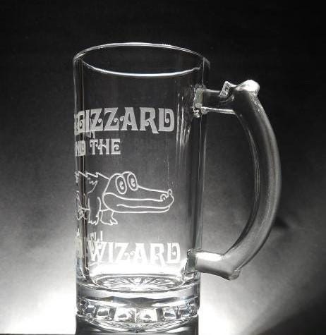 King Gizzard & the Lizard Wizard Sandblasted Glasses