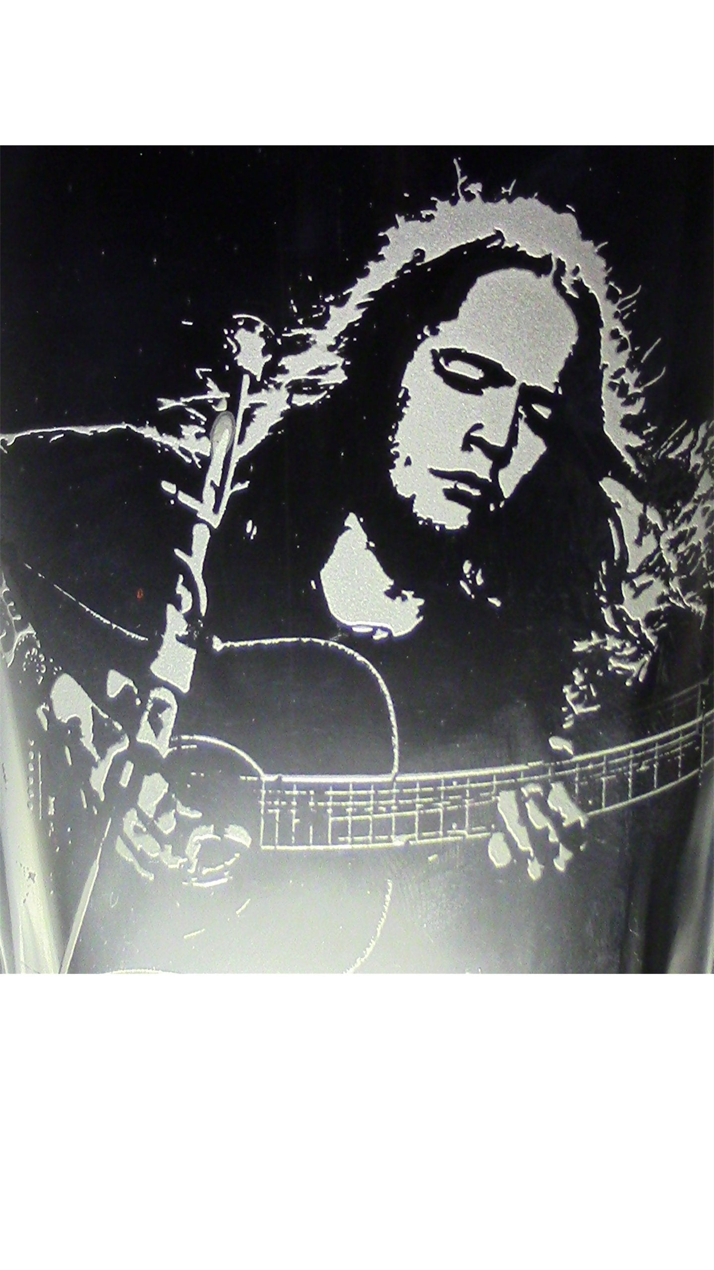 Billy Strings Sandblasted Glasses