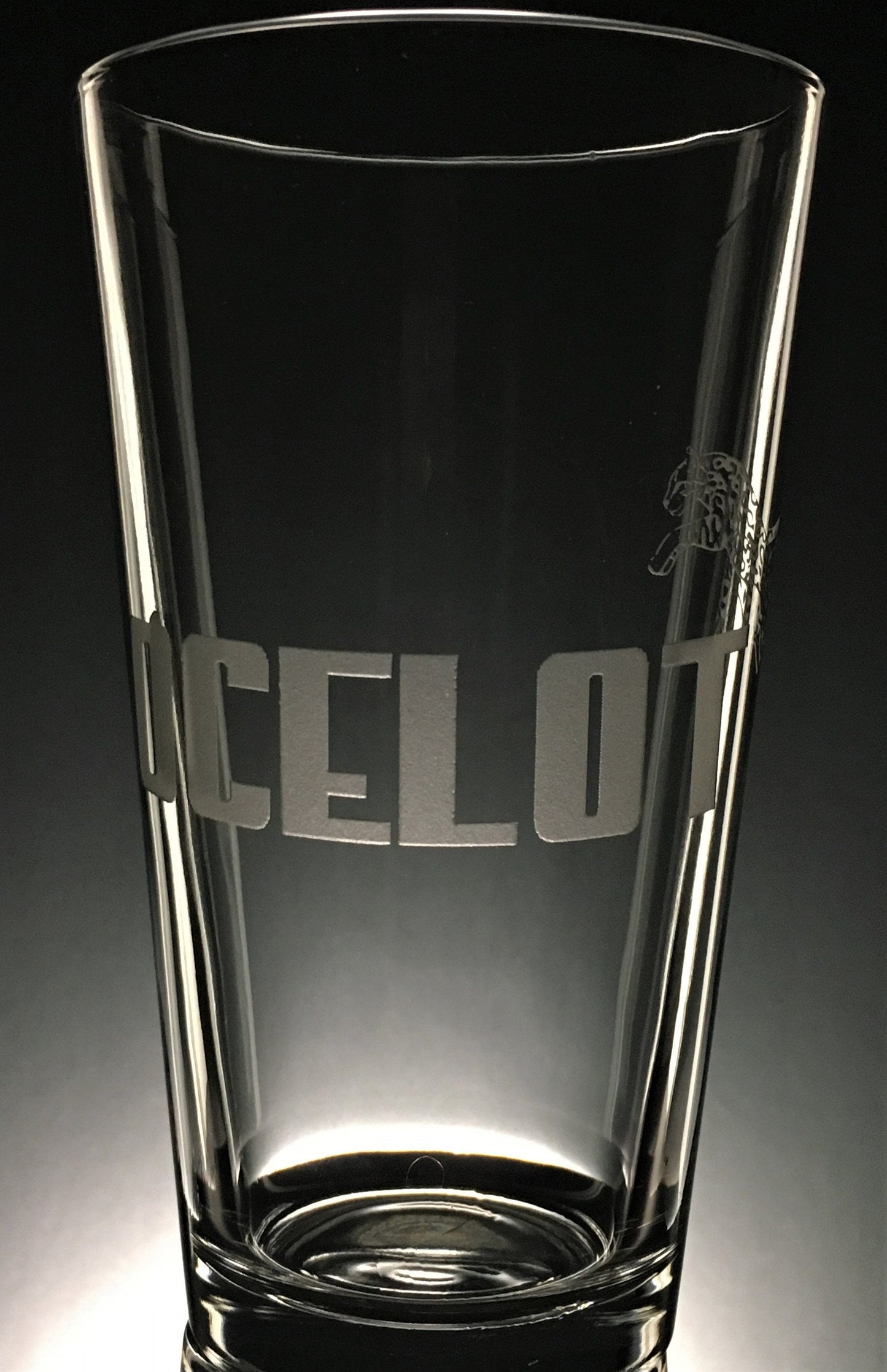 Phish Ocelot Sandblasted Glasses