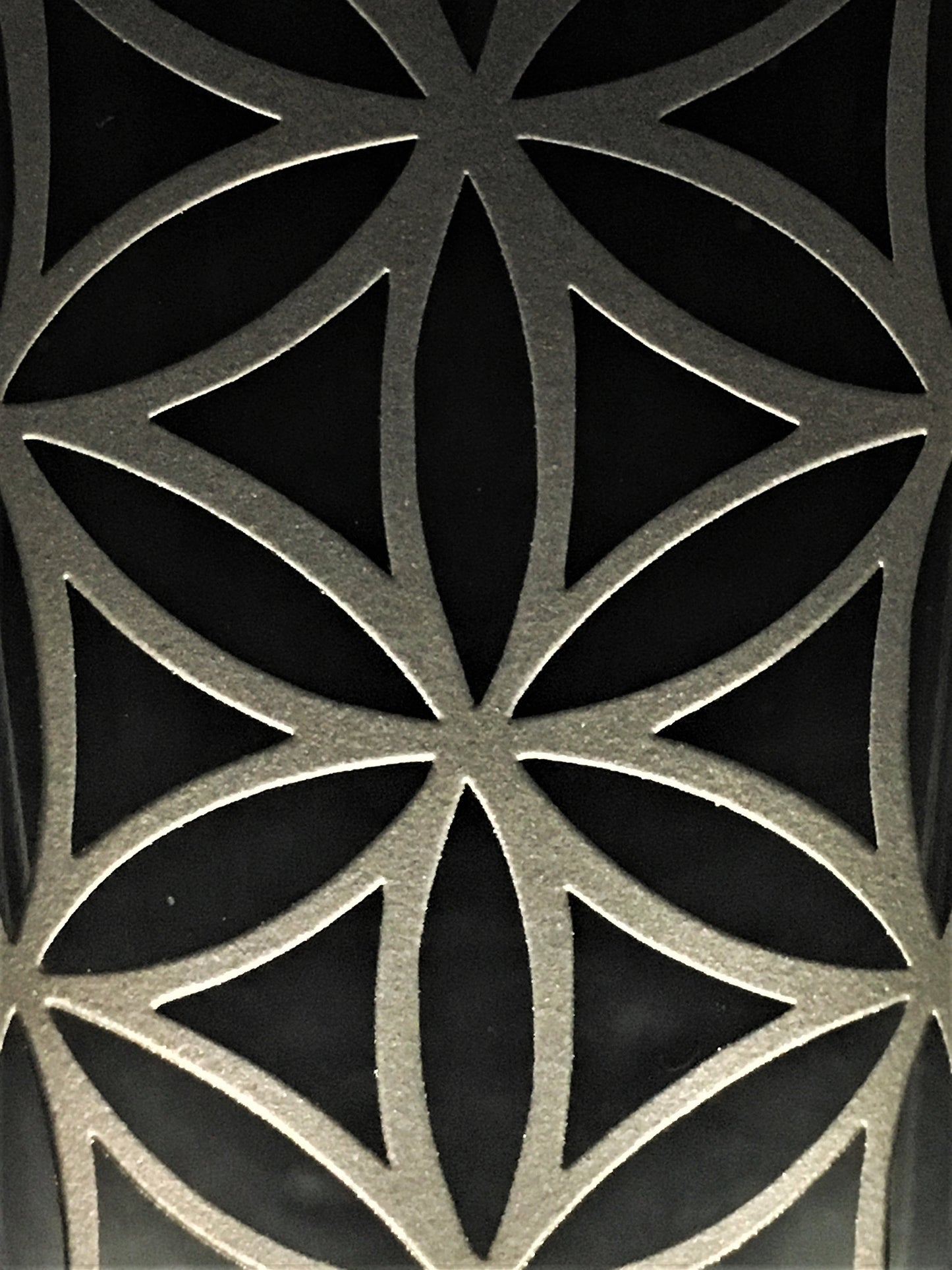 Flower of Life Mandala Sandblasted Glasses