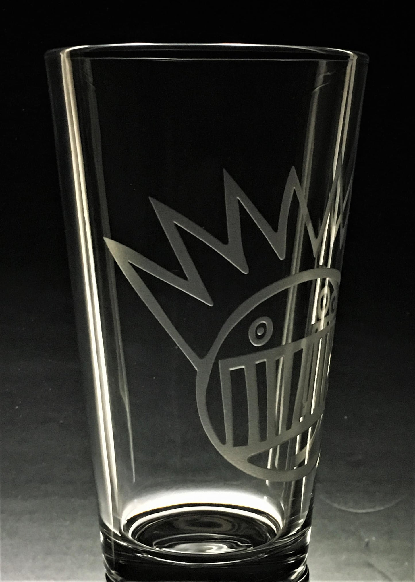 Sandblasted Ween "Boognish" Glasses