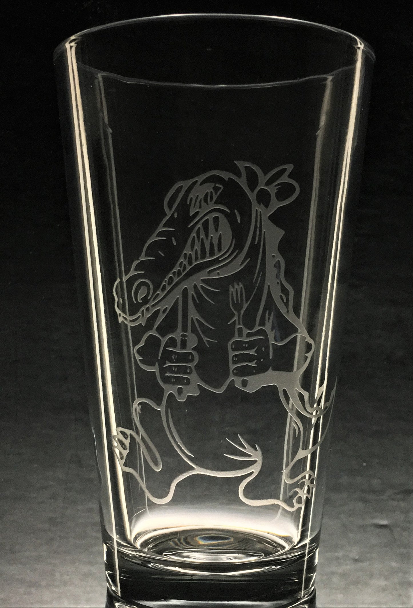 Jerry Garcia's Alligator Sandblasted Glasses