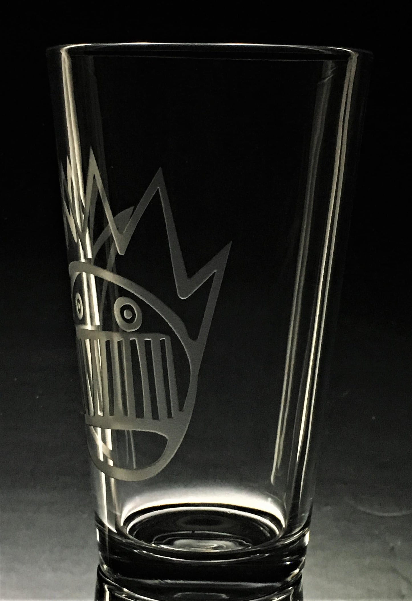 Sandblasted Ween "Boognish" Glasses
