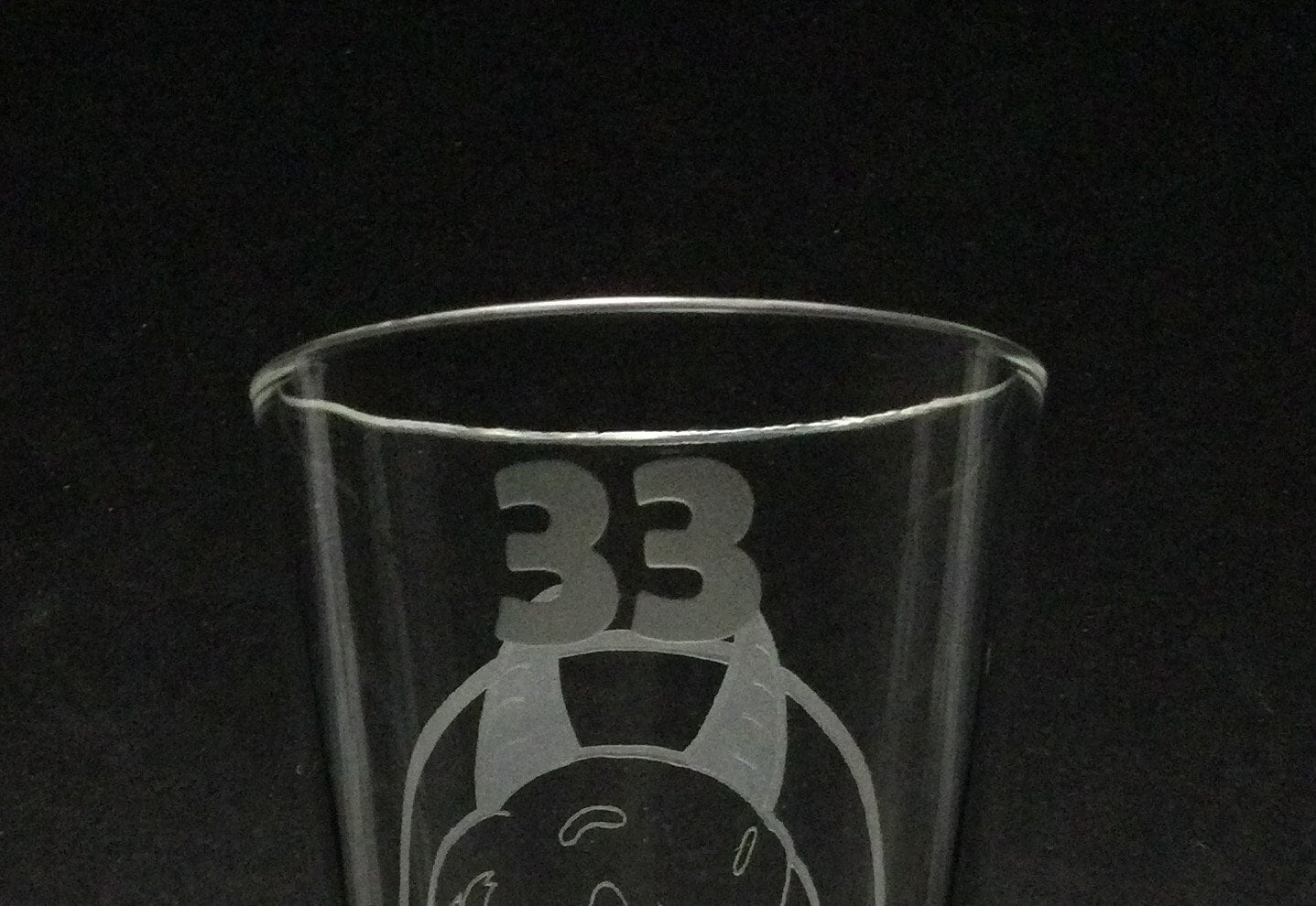 Billy Strings "Mire Wolf" Sandblasted Glasses
