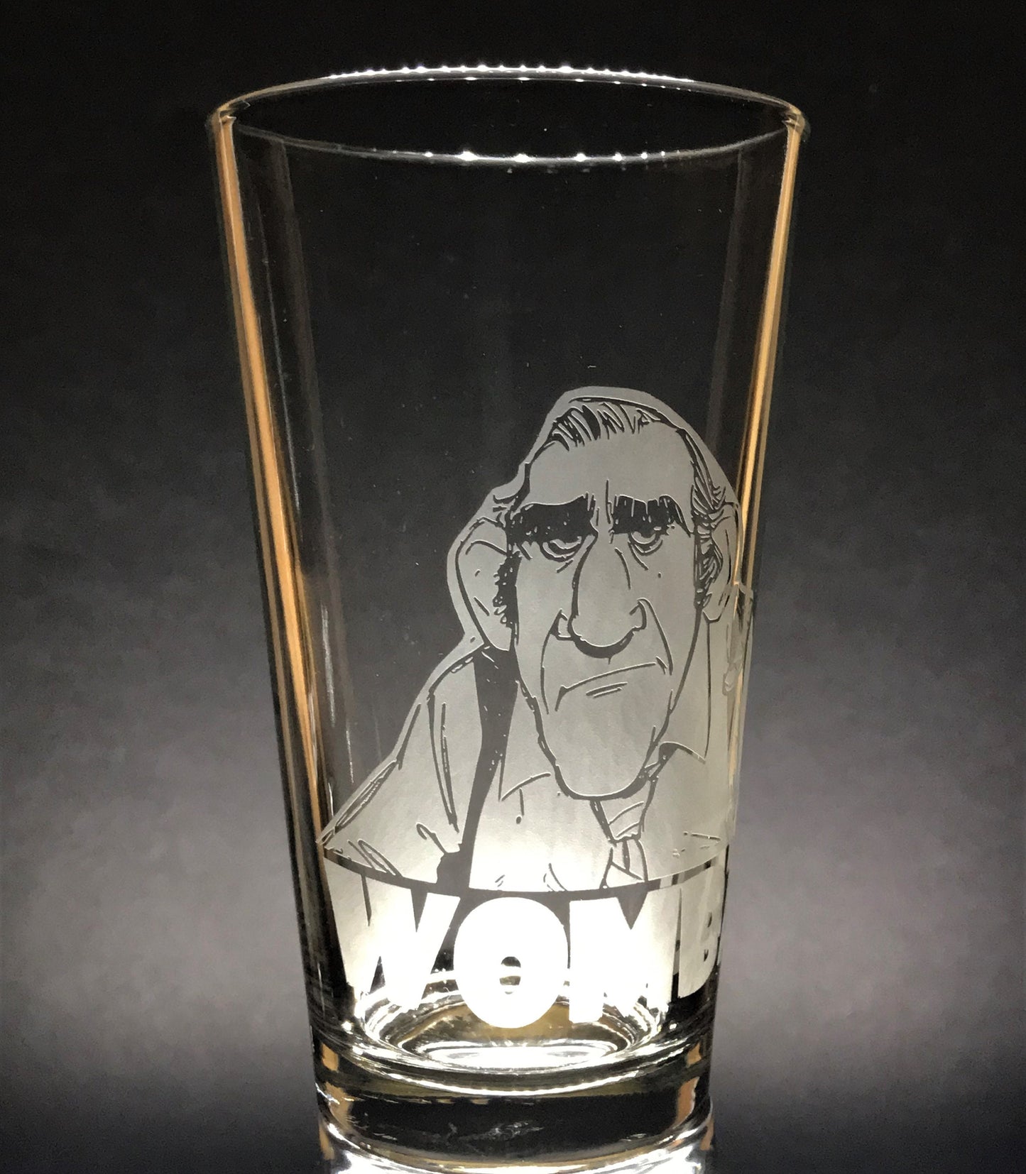 Phish WOMBAT Sandblasted Glasses