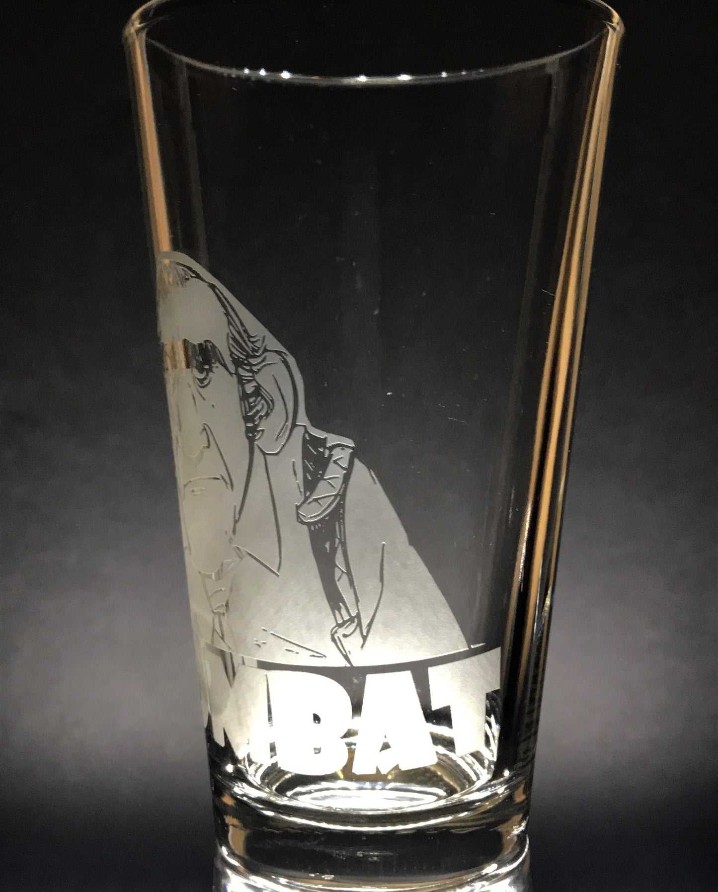 Phish WOMBAT Sandblasted Glasses