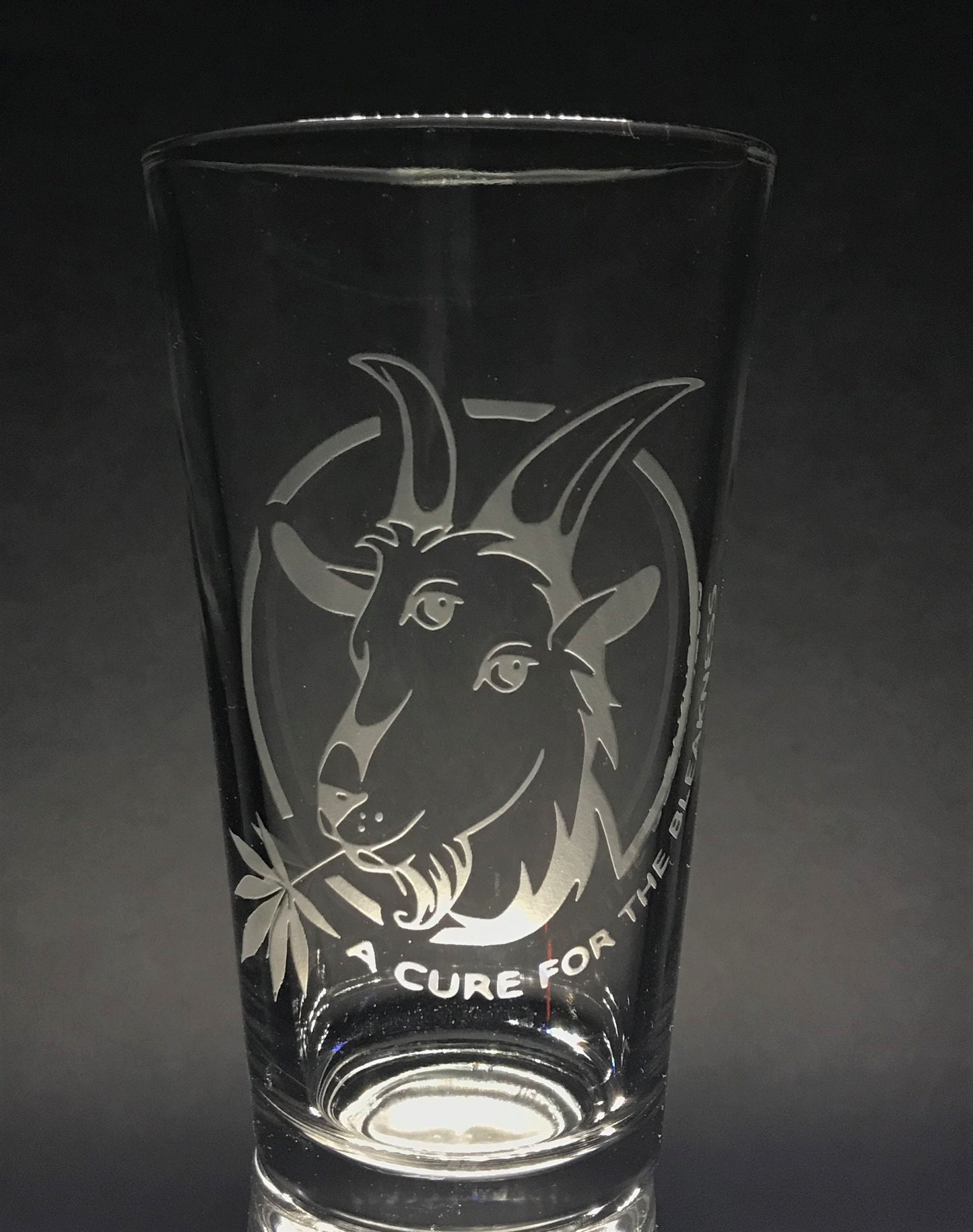 Billy Strings "Cure for the Bleakness" Sandblasted Glasses