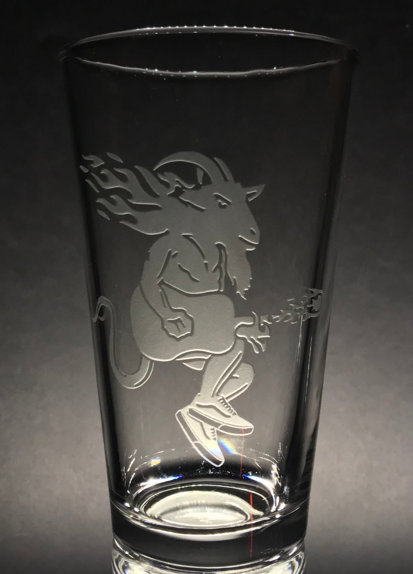 Sandblasted Billy Strings "Firebilly' Glasses