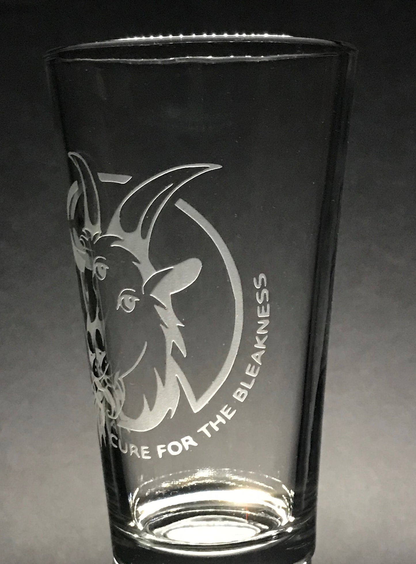 Billy Strings "Cure for the Bleakness" Sandblasted Glasses