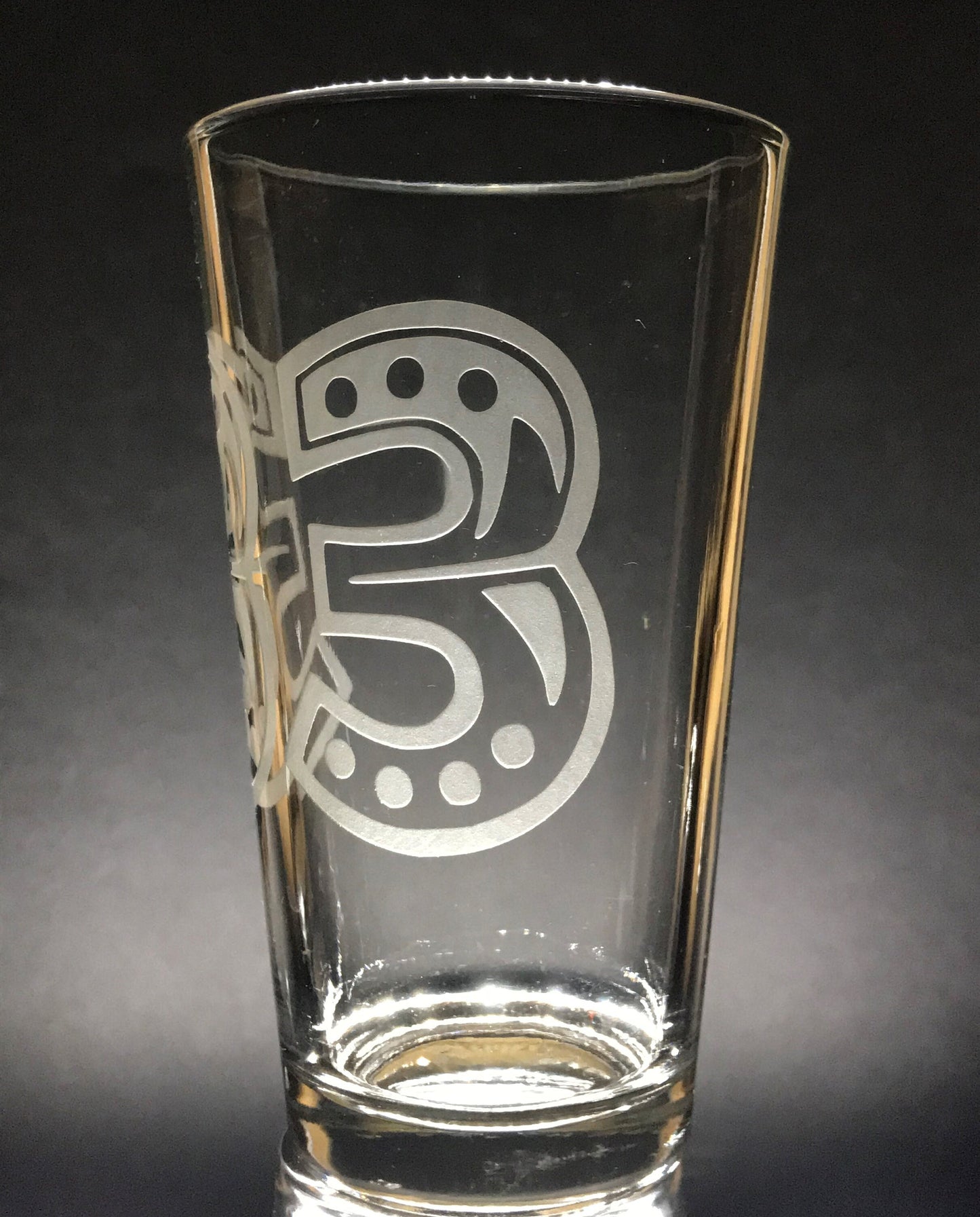 Sandblasted Billy Strings Glasses 33!