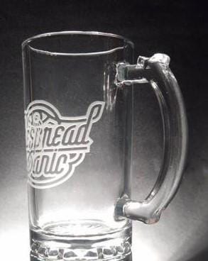 Sandblasted Widespread Panic Glasses