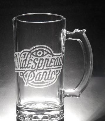 Sandblasted Widespread Panic Glasses