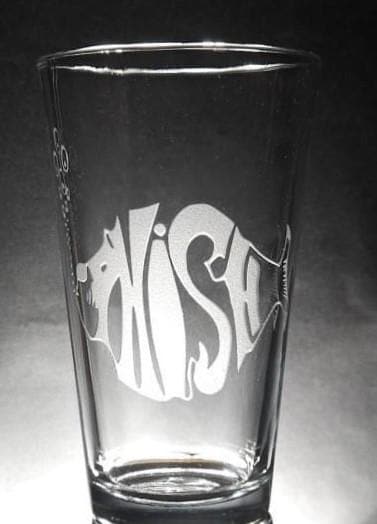 Phish Sandblasted Glasses