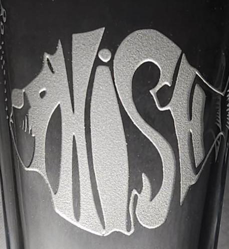 Phish Sandblasted Glasses