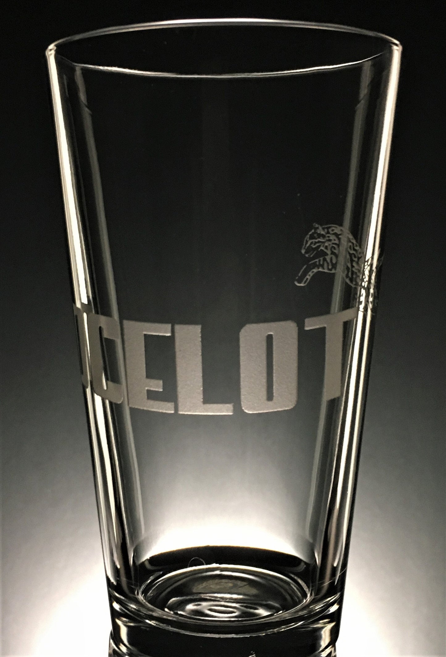 Phish Ocelot Sandblasted Glasses