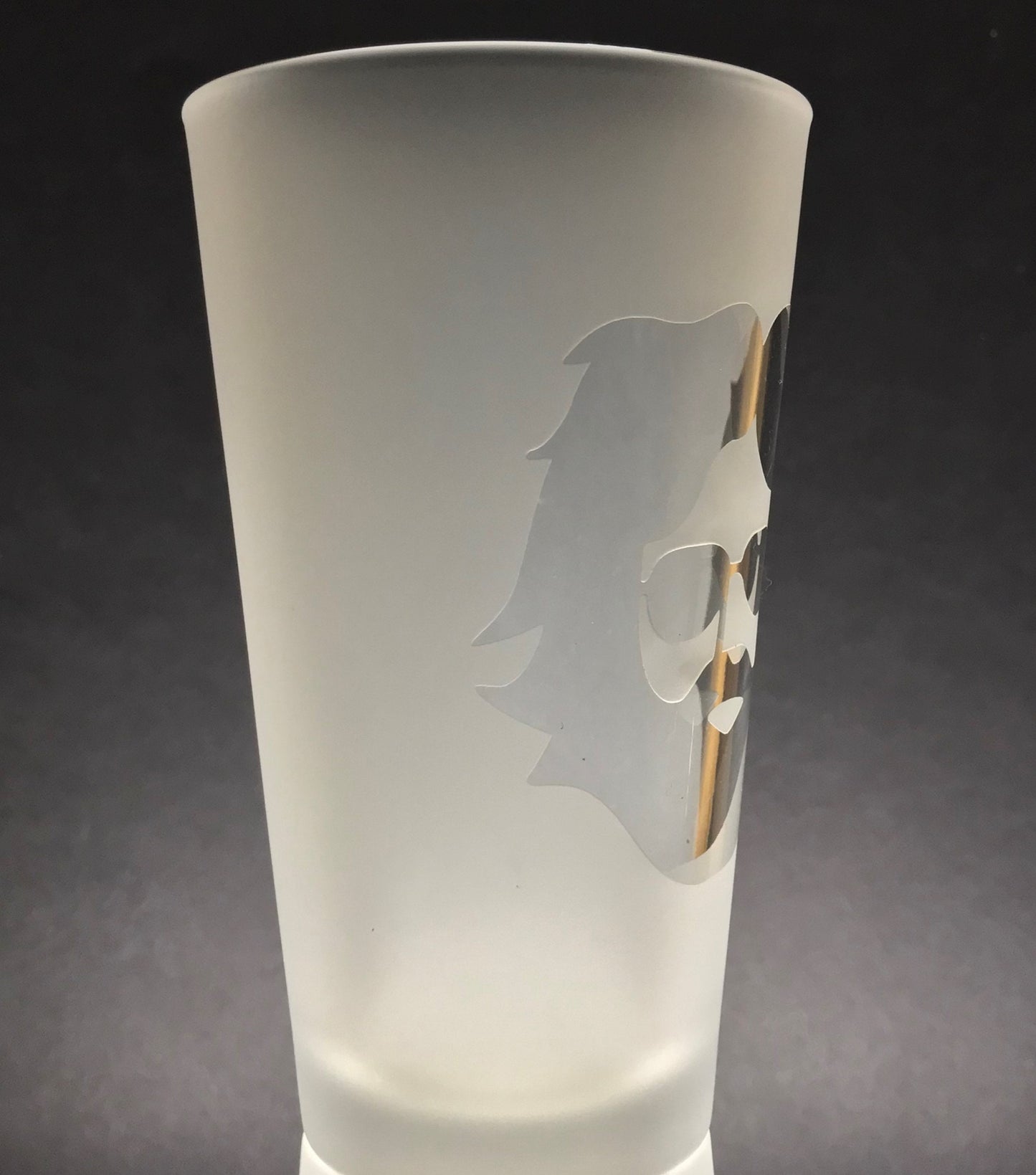 Sandblasted ~Frosted~ Jerry Face Glasses