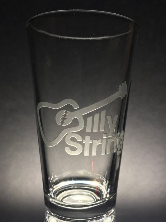 Billy Strings Sandblasted Guitar Center Glasses