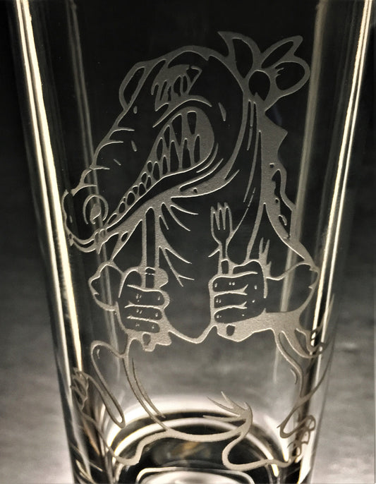 Jerry Garcia's Alligator Sandblasted Glasses
