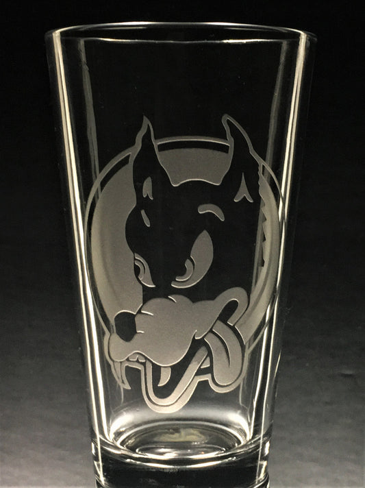 Jerry Garcia's Wolf Sandblasted Glasses