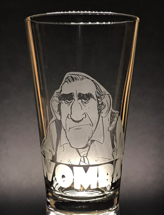 Phish WOMBAT Sandblasted Glasses