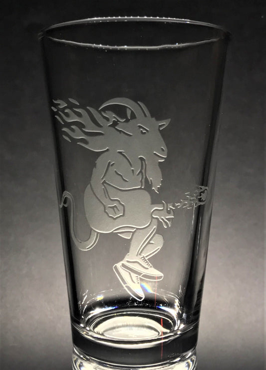 Sandblasted Billy Strings "Firebilly' Glasses