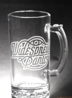 Sandblasted Widespread Panic Glasses