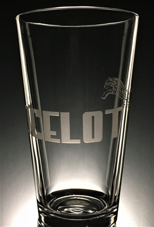 Phish Ocelot Sandblasted Glasses